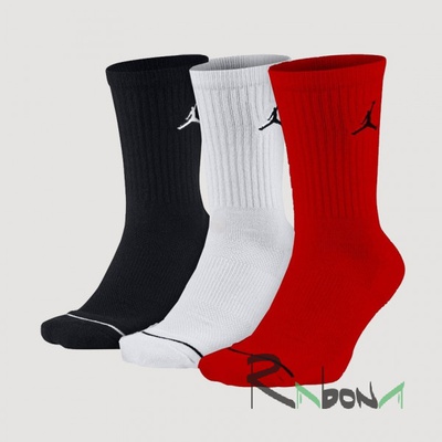 Шкарпетки спортивні Jordan Jumpman Crew Socks 3 Pack 011