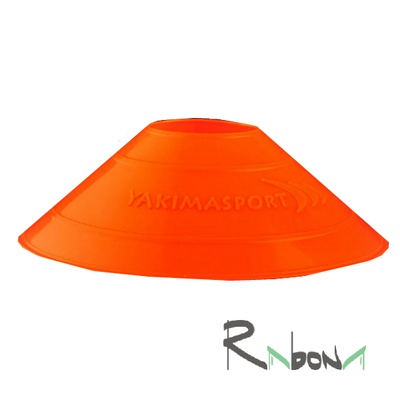 Футбольная фишка Yakima 5см оранжевый цвет
