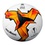 Футбольный мяч Molten Replika UEFA Europa League F5U2810-K19
