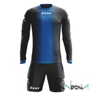 Футбольная форма Zeus KIT ERCOLE черно-синий цвет