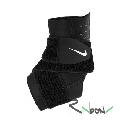 Бандаж для щиколотки Nike Pro Knitted Ankle With Strap 010