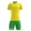 Футбольная форма Zeus KIT STICKER желто-зеленый цвет