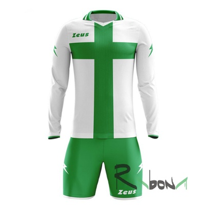 Футбольная форма Zeus KIT CROCE бело-зеленый цвет