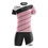 Футбольная форма Zeus KIT LYBRA UOMO черно-розовый цвет