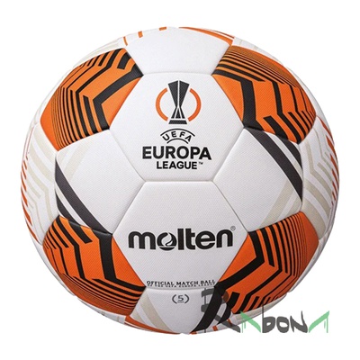 Футбольний м'яч 5 Molten UEFA Europa League FIFA Oficial 5000-12