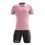 Футбольная форма Zeus KIT STICKER розово-черный цвет