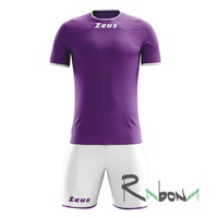 Футбольная форма Zeus KIT STICKER фиолетовый-белый цвет