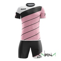Футбольная форма Zeus KIT LYBRA UOMO черно-розовый цвет