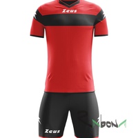 Футбольная форма Zeus KIT APOLLO красно-черный