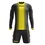 Футбольная форма Zeus KIT ERCOLE черно-желтый цвет