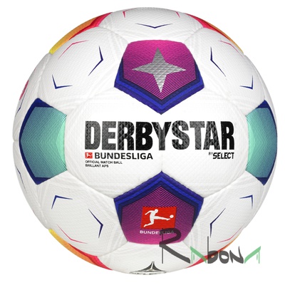 М'яч футбольний 5 SELECT DERBYSTAR Bundesliga Brillant APS 23
