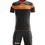 Футбольная форма Zeus KIT APOLLO черно-оранжевый